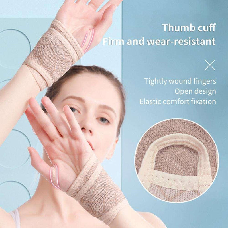 Wrist Brace Carpal Tunnel For Men And Women Fit, Lightweight Adjustable Wrist Support Brace For Tendinitis, Sprains Arthritis, Pain Relief, Compression Wrist Wrap For Sports, Workout And Daily Use MultyPros