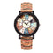 Casual Vintage Leather Women Quartz Wrist Watch Gift Clock