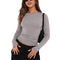 Women's Clothing Fashion Slim Long-sleeved Pullovers Tops Solid Causal Fit Shirts MultyPros