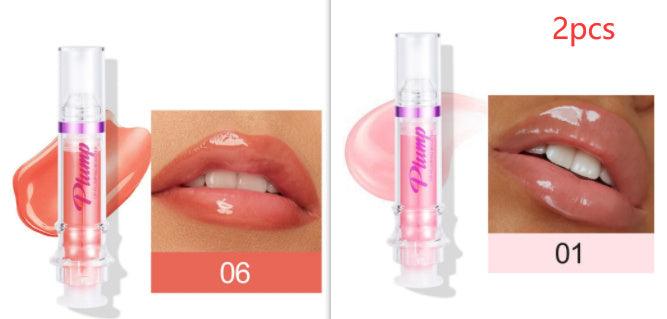 New Tube Lip Rich Lip Color Slightly Spicy Lip Honey Lip Glass Mirror Face Lip Mirror Liquid Lipstick MultyPros