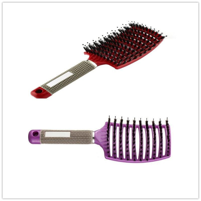 Hairbrush Anti Klit Brushy Haarborstel Women Detangler Hair Brush Bristle Nylon Scalp Massage  Teaser Hair Brush Comb MultyPros