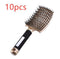 Hairbrush Anti Klit Brushy Haarborstel Women Detangler Hair Brush Bristle Nylon Scalp Massage  Teaser Hair Brush Comb MultyPros