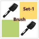 Hairbrush Anti Klit Brushy Haarborstel Women Detangler Hair Brush Bristle Nylon Scalp Massage  Teaser Hair Brush Comb MultyPros