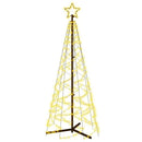 Christmas Cone Tree Warm White 200 LEDs 2x6 Ft