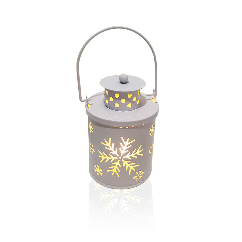 Christmas LED Candle Lights - Nordic Style Lanterns for Holiday Decor