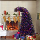 6FT Bent Top Artificial Christmas Tree with 300 LED Lights & 1080 Tips