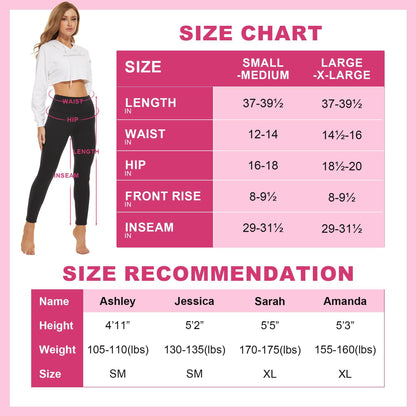 Tummy-control high waist yoga pants with pockets