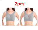 Cotton Anti-expansion Anti-Sag Gathering Adjustment Sports Bra MultyPros