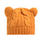 Hand Made 3D Cute Knitted Cat Ear Beanie For Winter