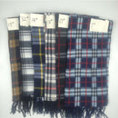 Autumn And Winter Black And White Plaid Plus-sized Thickening Thermal Men's And Women's Scarf