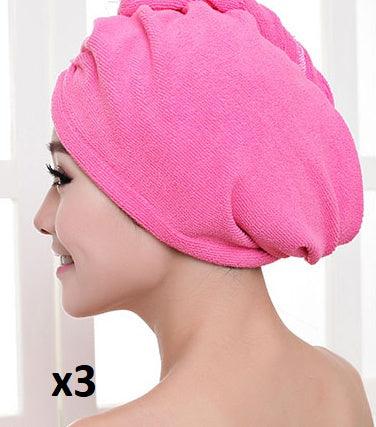 Women's Hair Dryer Cap, Absorbent Dry Hair Towel MultyPros