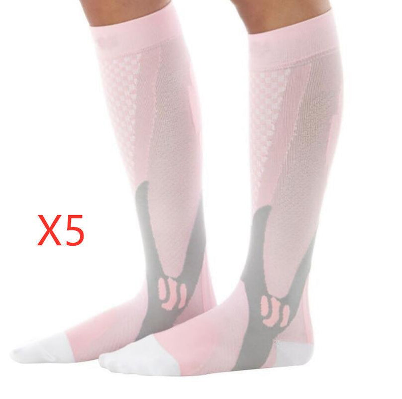 Compression Socks For Men&Women Best Graduated Athletic Fit For Running Flight Travel Boost Stamina Circulation&Recovery Socks MultyPros