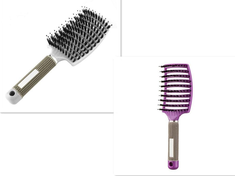 Hairbrush Anti Klit Brushy Haarborstel Women Detangler Hair Brush Bristle Nylon Scalp Massage  Teaser Hair Brush Comb MultyPros