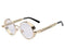 Austin Powers Vintage Round Metal Frame Sunglasses - MultyPros