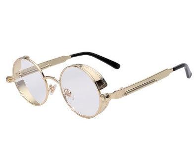 Austin Powers Vintage Round Metal Frame Sunglasses - MultyPros