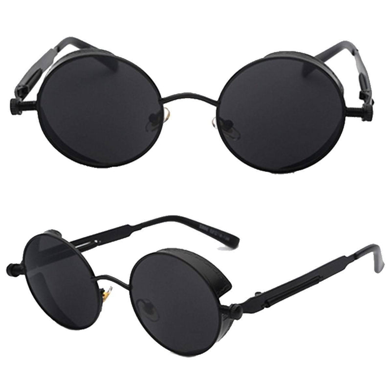 Austin Powers Vintage Round Metal Frame Sunglasses - MultyPros