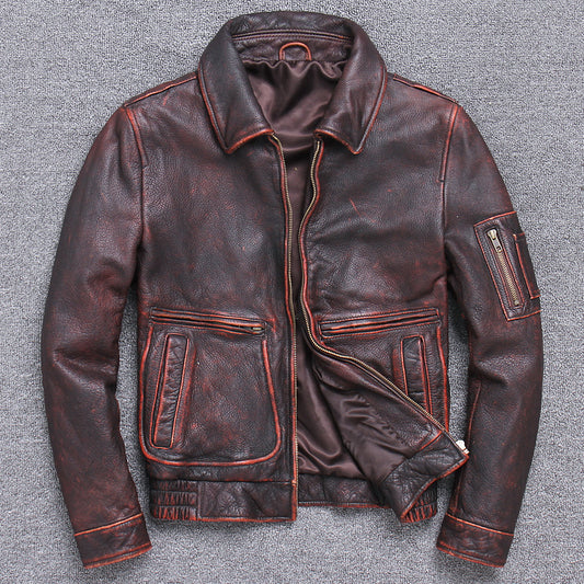 Custom leather jackets featuring elegant craftsmanship, including black leather jacket with red detailing, stylish leather jacket women Italy, unique leather jacket with spikes, and superhero-inspired captain america leather motorcycle jacket designed for men and women.