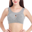 Cotton Anti-expansion Anti-Sag Gathering Adjustment Sports Bra - MultyPros