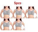 Cotton Anti-expansion Anti-Sag Gathering Adjustment Sports Bra - MultyPros