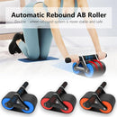 Double Wheel Abdominal Exerciser Women Men Automatic Rebound Ab Wheel Roller Waist Trainer Gym Sports Home Exercise Devices - MultyPros