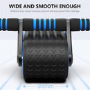 Double Wheel Abdominal Exerciser Women Men Automatic Rebound Ab Wheel Roller Waist Trainer Gym Sports Home Exercise Devices - MultyPros