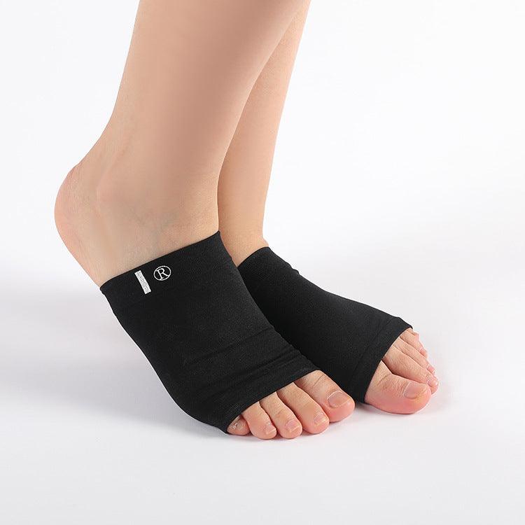 Elastic Fabric Arch Pad Foot Care Soft Shock Absorbing Bandage Arch Socks - MultyPros