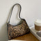 Fashion striped spotted niche Fashion handbags leopard print underarm bag - MultyPros