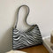 Fashion striped spotted niche Fashion handbags leopard print underarm bag - MultyPros