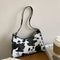 Fashion striped spotted niche Fashion handbags leopard print underarm bag - MultyPros