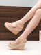 Flat bottom high heel sandals - MultyPros