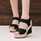 Flat bottom high heel sandals - MultyPros