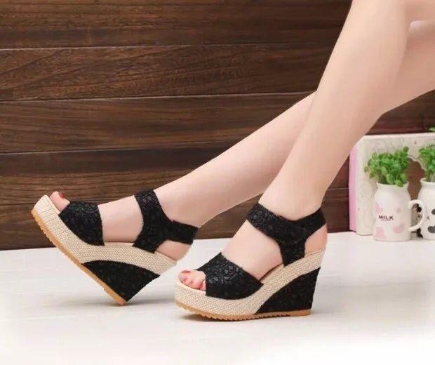 Flat bottom high heel sandals - MultyPros