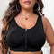 Front Zipper Sports Bra Shockproof High Strength Beauty Back - MultyPros