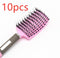 Hairbrush Anti Klit Brushy Haarborstel Women Detangler Hair Brush Bristle Nylon Scalp Massage  Teaser Hair Brush Comb - MultyPros