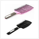 Hairbrush Anti Klit Brushy Haarborstel Women Detangler Hair Brush Bristle Nylon Scalp Massage  Teaser Hair Brush Comb - MultyPros