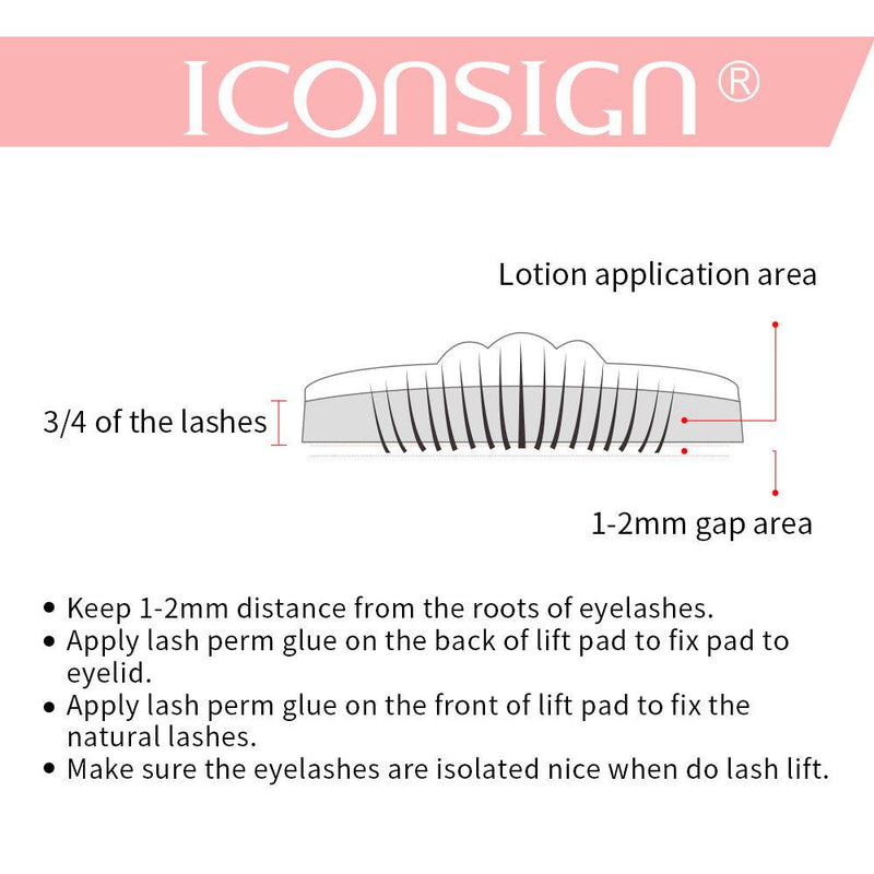 ICONSIGN Lash Lift Kit Lash Lifiting Eyelash Perming Kit Lash Curling Enhancer Eyes Makeup Tools - MultyPros