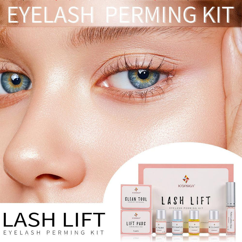 ICONSIGN Lash Lift Kit Lash Lifiting Eyelash Perming Kit Lash Curling Enhancer Eyes Makeup Tools - MultyPros