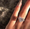 Ins best selling inlaid AAA zircon heart-shaped ring wish new European and American engagement party ring jewelry - MultyPros