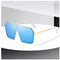 Oversize Sunglasses Fashion Style Square Sun Glasses  One Pieces Mirror Lens UV400 Women Men Brands - MultyPros