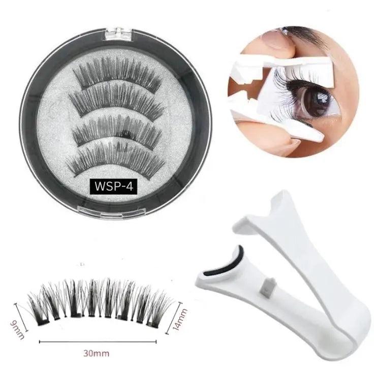 Reusable Magnetic Eyelashes with Applicator - MultyPros