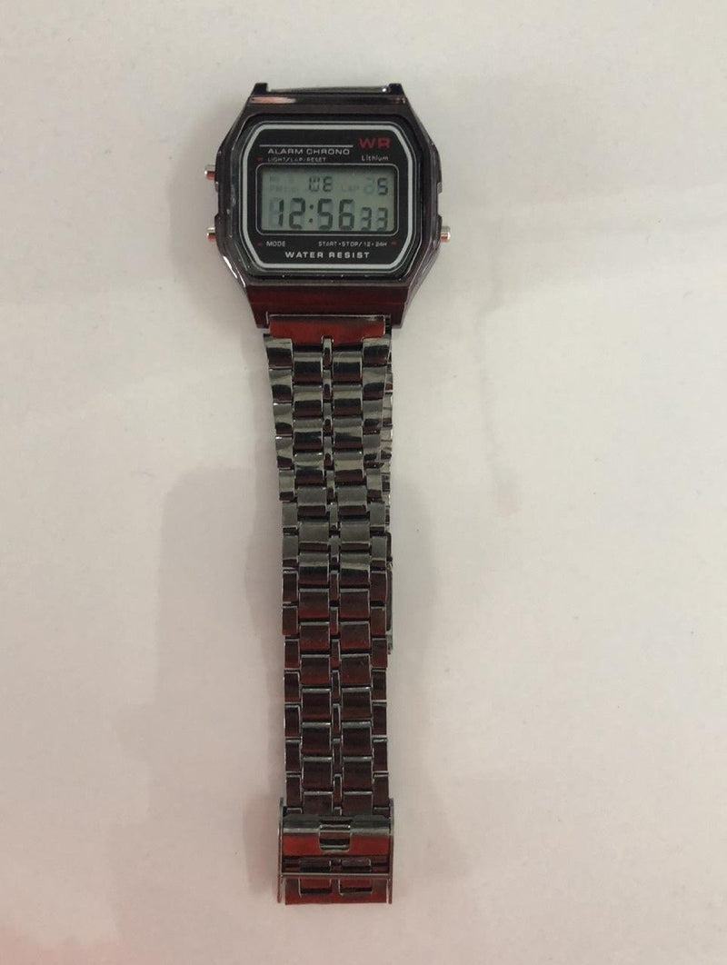 WR F91W Steel Band Electronic Watch - MultyPros