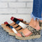 Wedge Heel Slippers Casual Sandals Hemp High Wedge Heel Shoes - MultyPros