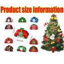 24Pcs Christmas Candy Boxes Assorted 3D Christmas