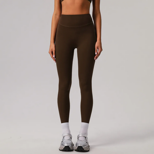 High-waisted black leggings for women designed for flexibility and comfort. Ideal for casual wear, sports, or layering with tops, hoodies, and jackets.