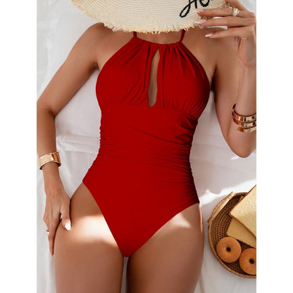 New Hot Spring Bikini With Small Chest, High-end And Sexy One-piece Design, Popular Swimsuit For Women