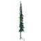 Slim Artificial Half Christmas Tree With Stand Green 5 Ft