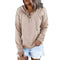 Women's Long-sleeved Coat Loose Casual Hooded Sweater