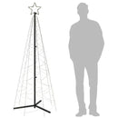 Christmas Cone Tree Warm White 200 LEDs 2x6 Ft