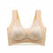 Lace Vest, Seamless Ice Silk Push-up, Breathable, Thin Bra, Beautiful Back, Big Breasts, Small Fixed Underwear MultyPros