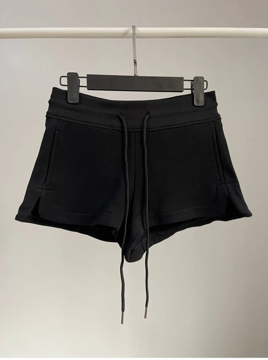 Wholesale Women’s Solid Color High Waist Drawstring Shorts – Casual & Comfy
